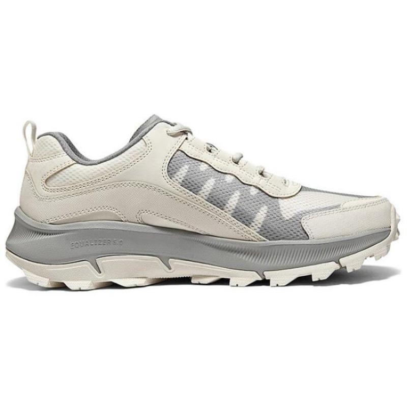 Skechers Men Low Casual Shoes White Gray 237505-NTGY