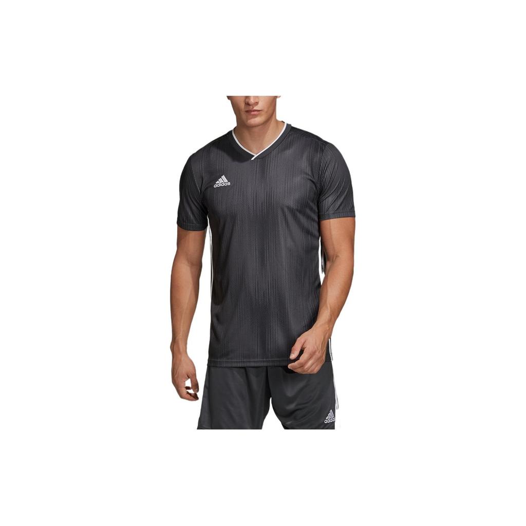 Adidas Soccer Jerseys Men's Black Moderate Straight Fit DP3534