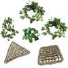 Reptile Hammock & Climbing Vine for Terrariums: Ideal for Geckos, Bearded Dragons, and Lizards - Artificial Plant Decoration
