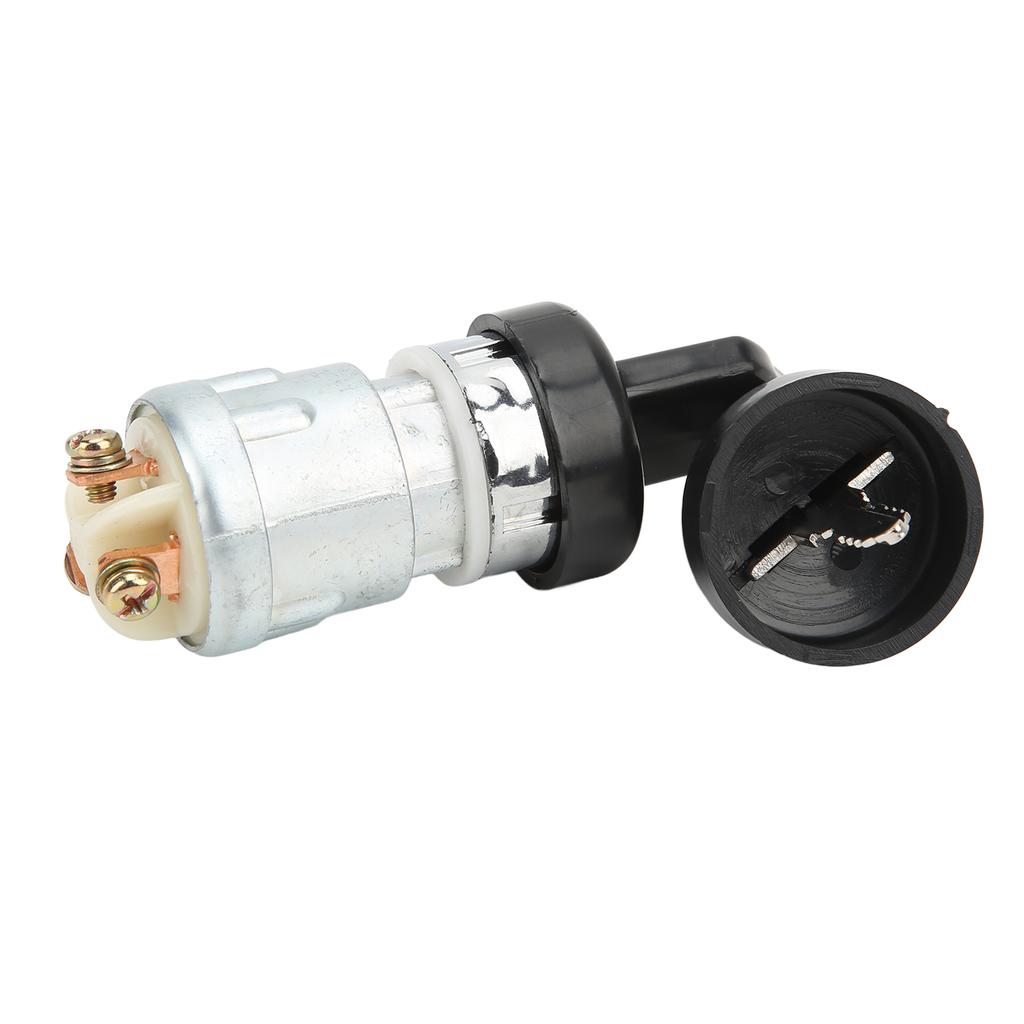 Ignition Starter Switch OFF ON START Position 3 Contact Terminals with 2 Keys for Go Kart Motorcycle