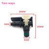 10PCS Automobile Fuel Pipe Joint Adapters for Bosch Fuel Injector Joint Three-way Two-way Fuel Return Pipe Quick Plug