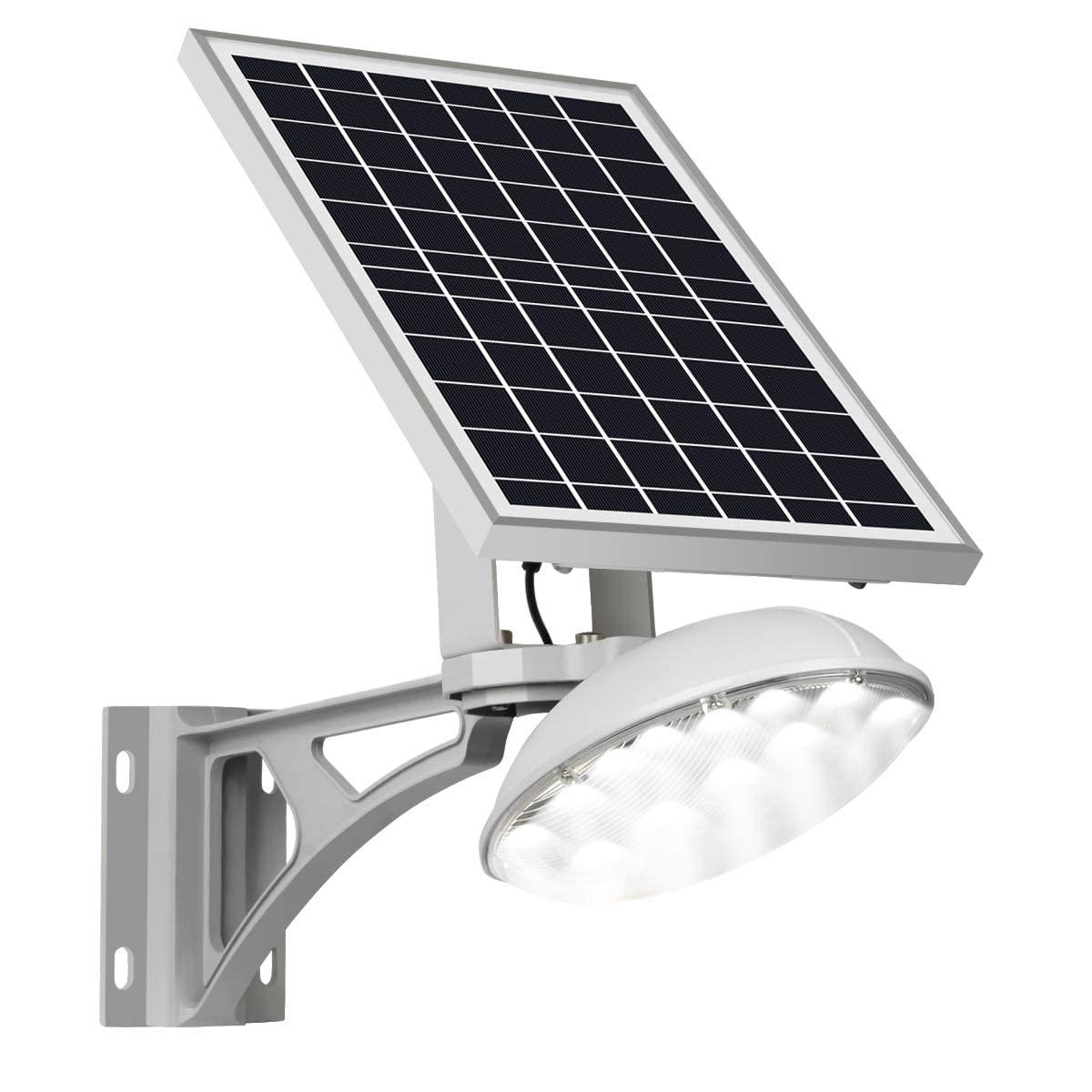 

XYUE Solar Light, Outdoor LED Street Light, High Brightness, Integrated Light Sensor, Waterproof, Automatic OnOff at Night, Solar Rechargeable,
