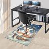 1PC Ducks Basket Non-Slip Floor Carpet Compatible for Office&Living Room&Bedroom&Dining Room - Flat - Weave Machine-S0366
