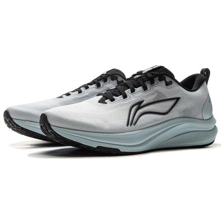 Li Ning Red Hare 8 Fabric Low Top Casual Physical Fitness Test Physical Exam Training Running Shoes Men's White Blue ARPV001-8