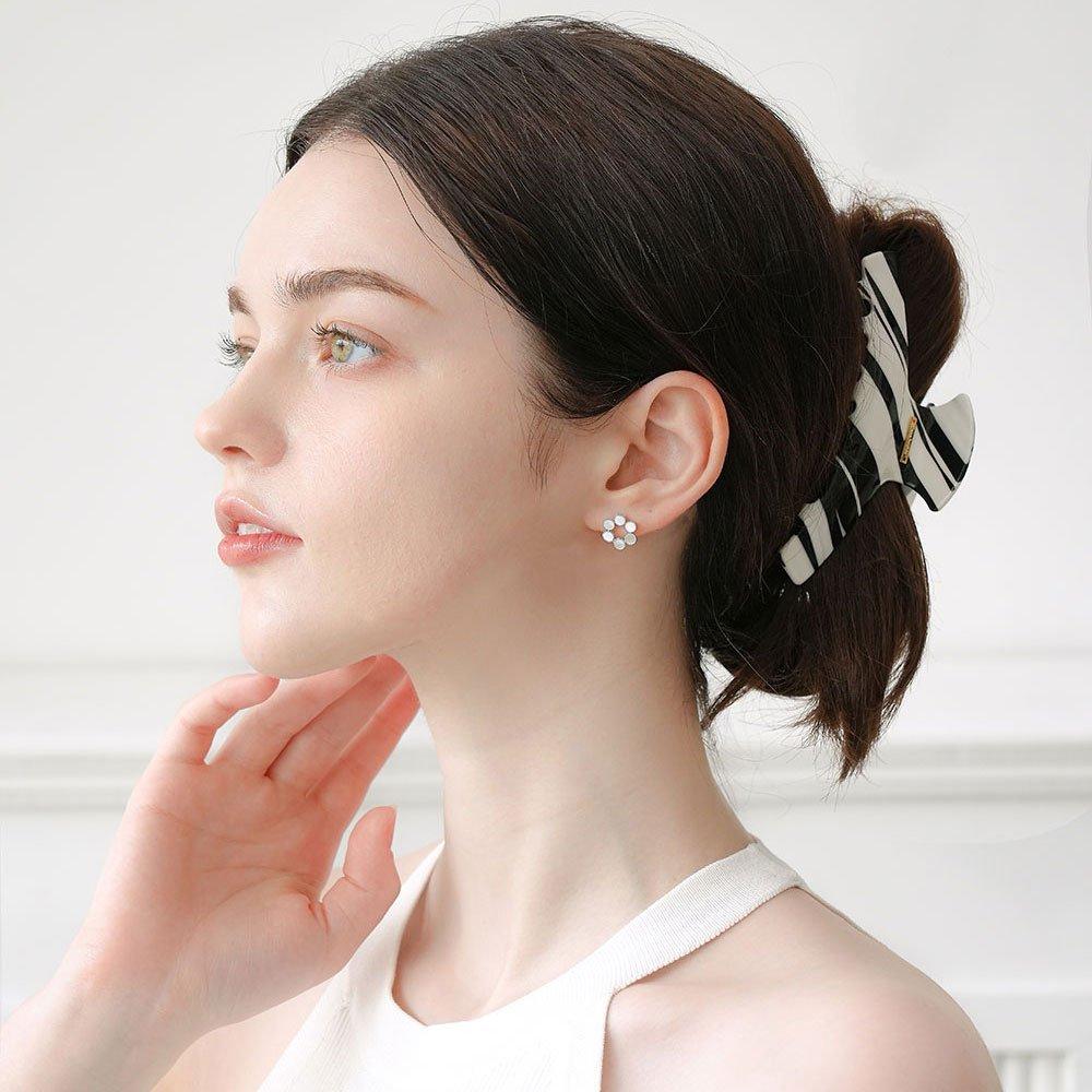 [Worn by Gong Seung Yeon and Oh My Girl's Yubin] Six Circles Connect Earrings