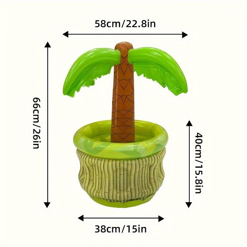 

Summer Beach Pool Party PVC Inflatable Palm Tree Ice Bucket Cooler Drink Holder Children s Inflatable Toy Cactus Model