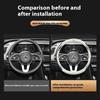 Cpawf3 Car Sticker Car Steering Wheel Cover For Mercedes Benz A B C E S V Class GLB GLC GLE Sprinter Pilot SLK SLC W203 W204 ML Vito W1