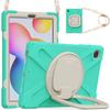 360 Rotating Stand Strap Case for Samsung Galaxy Tab A7 Lite 8.7 A10.1 A8 10.5 S6 Lite 10.4 Hybird Armor Protective Tablet Cover