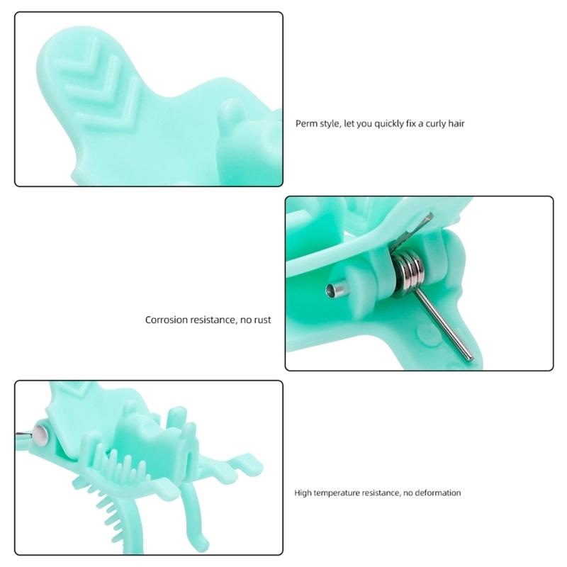 Portable Hair Voluming Clip Men's Perm Clips Hair Styling Tools Hair Perm Insulation Clips 25Pcs Volumizing Hair Clips