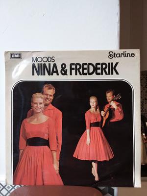 LP Record NINA & FREDERIK - Moods SRS5087 Starline 1971 UK Folk Used