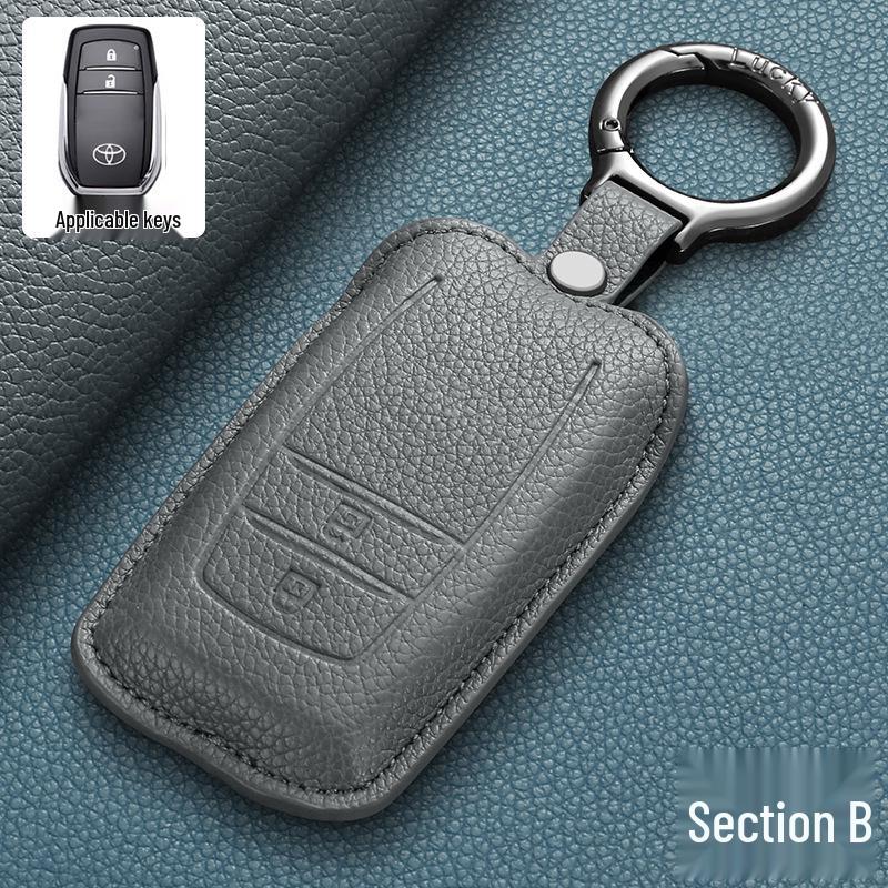 Compatible Key Case for Toyota: Camry, Highlander, RAV4, Corolla, Levin, Prado, Avalon