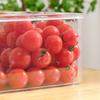 Plastic Nut Snack Box Double Layer Snacks Dry Fruit Box Fruit Draining Basket  Desktop Use