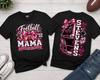 Football Mom Personalized Shirt Custom Player Name Number Game Day Tee