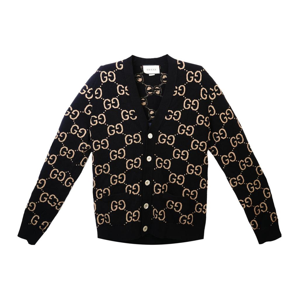 GUCCI Gg Jacquard Button-Up Cardigan 694758-XKCC5-1440