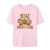2025 Summer New Gyat Hunter Printed Graphic T-shirt Men's and Women's Short Sleeve T-shirt Men's Clothing Streetwear
