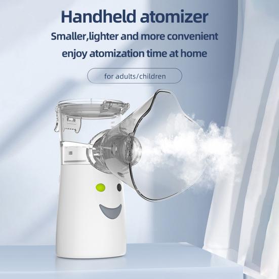 Portable Self-Cleaning Inhaler Nebulizer Children Adult Quiet Adjustable Lightweight Spray Mist Household Nebulizer