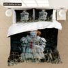 Pennywise-IT Bedding Set Duvet Covers Horror Movie Clown Series Comforter Bedding Sets Bedclothes Bed Linen(NO Sheet) AYR