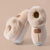 Fleece Lined Winter Slippers Men Women Ankle Cover Thick Sole Lightweight Eva Indoor Outdoor Warm Home Shoes
