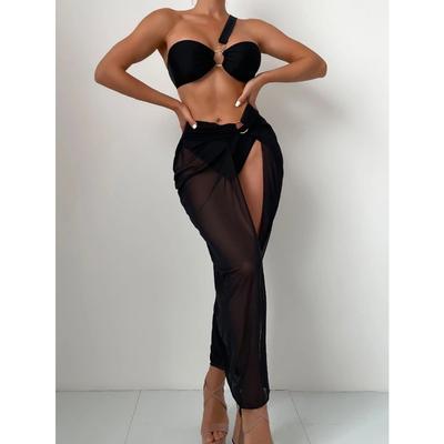 European and American Spice Girls Split Swimsuit Bikini Three-piece Swimsuit