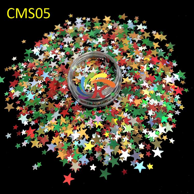 Bulk Other Christmas Decorations Chunky Mix Glitter Shapes for Resin Art Glitter