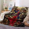 1pc Spiderman Web Shadows flannel Blanket for Super Soft Cute Comfort Blanket for Travel Bedding Couch Sofa Blanket Y82560
