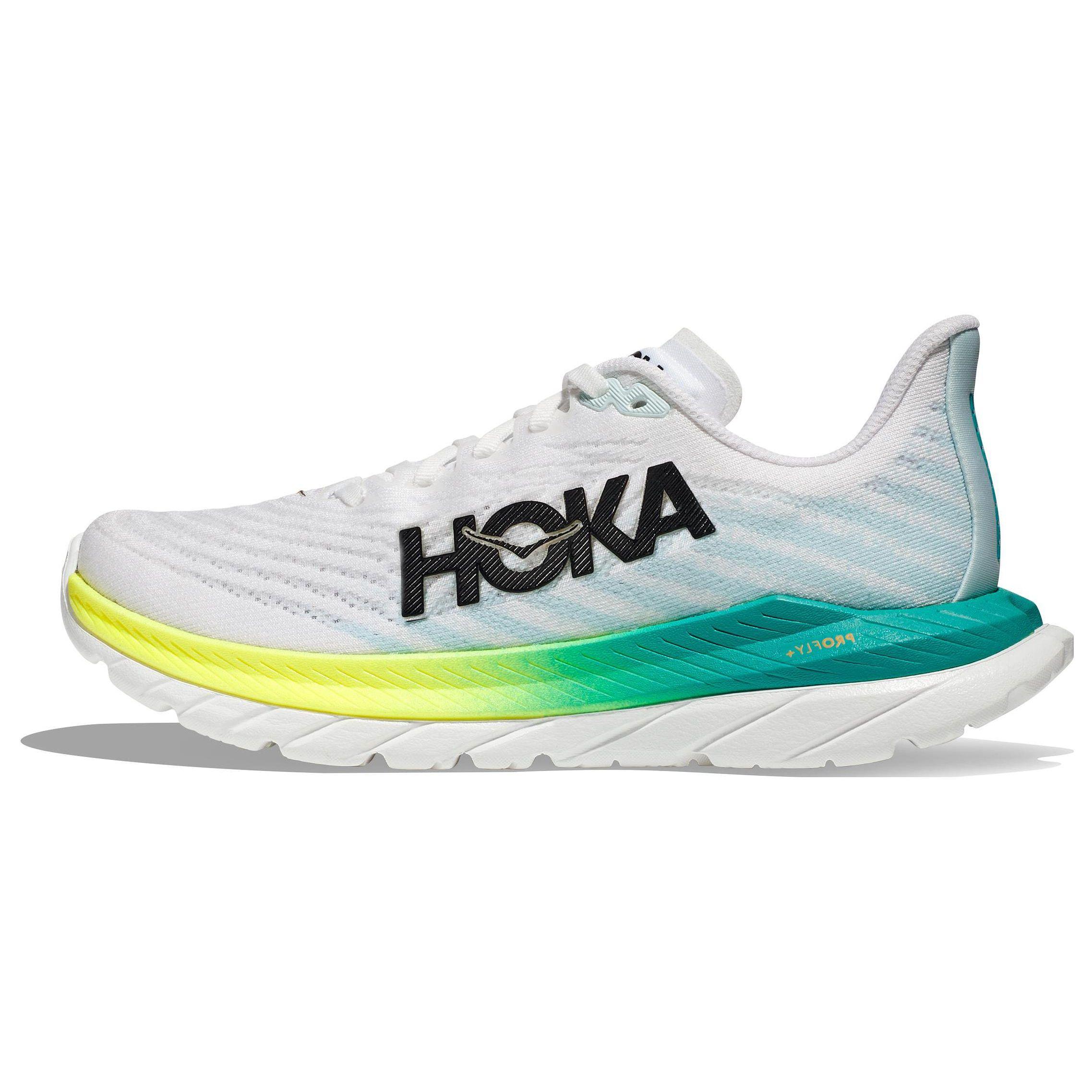 

HOKA Mach 5 Wide White Blue Glass Женские кроссовки 1136678-WBGL
