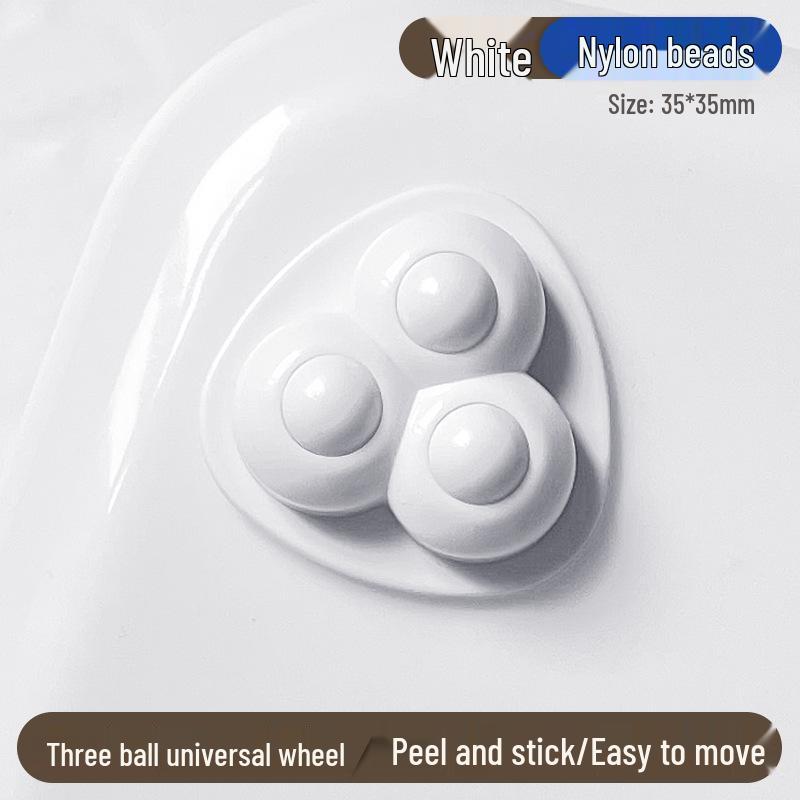 Roată Universală Tri-Sferică Adezivă: Role pivotante rezistente la uzură, fără perforare, pentru uz casnic