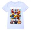 T-shirt a maniche corte con stampa cartoon del gioco Roblox Moda Abbigliamento per bambini Top estivo Regali di compleanno per bambini