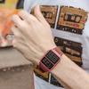 Casio YOUTH Serie - digitaler Taschenrechner, modisches LCD-Display, multifunktional, wasserdicht, Quarzwerk, Harzarmband, Japanisch und CA-53WF-4B