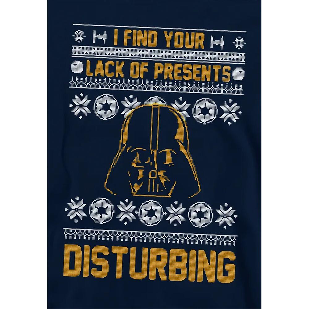 Star Wars Childrens/Kids Lack Of Christmas Presents Fair Isle Hoodie