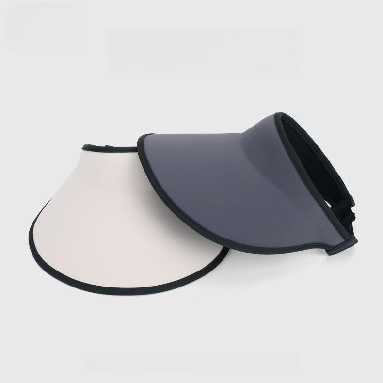 Ice Silk Unobtrusive Summer Sun Hat With Wide Brim For Outdoor Uv Protection