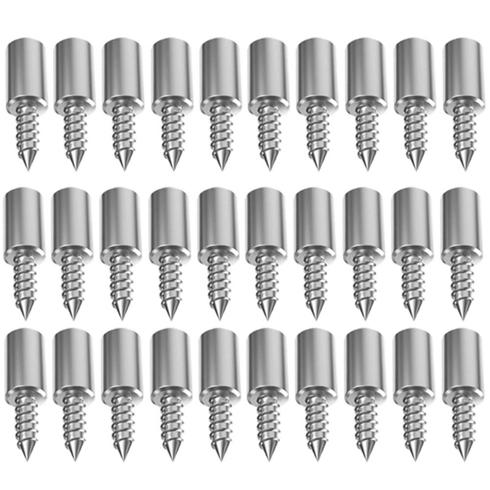 Cabinet Shelf Pins Bracket Screws Non-Slip Sleeve Rust-Proof Metal Self-Tapping Design Cabinet Shelf Support Pegs