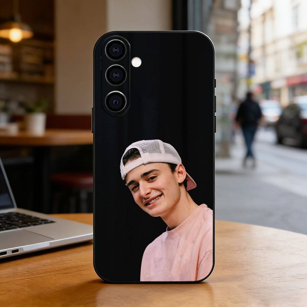 N-Noah Schnapp Pride True Self Phone Case For Samsung Galaxy A73,A72,A71,A70,A53,A52,A51,Soft Silicone Black Cover