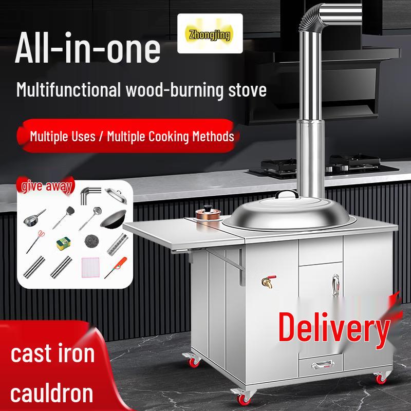 Zhongjing Stainless Steel Portable Wood Stove