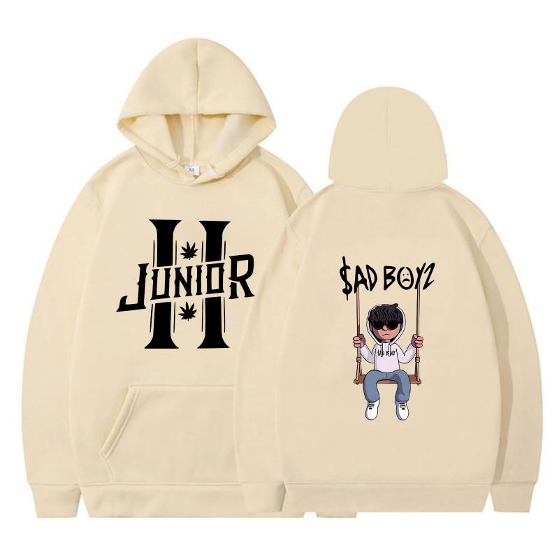 Unisex Hooded Sweatshirt Streetwear Casual Pullover Teens Men Women Loose Fit Cartoon Print