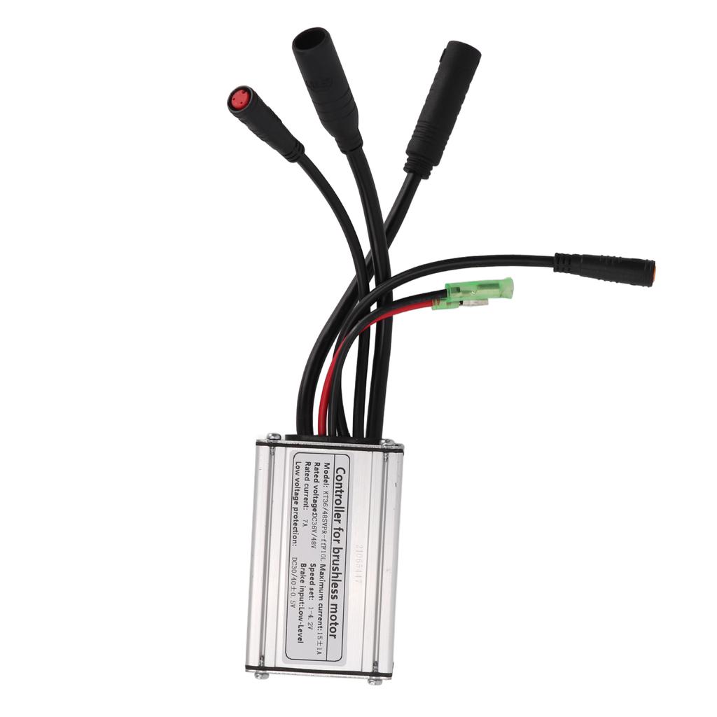 36V 48V 15A Electric Bike Sine Wave Controller 250W Brushless Motor Electric Bicycle Conversion Kit for 250W Brushless