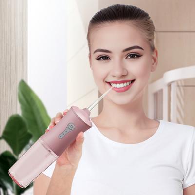 Water Dental Flosser 3 Modes 360° Rotatable Nozzle IPX7 Waterproof High-pressure Cordless Rechargeable Electric Oral Irrigator Teeth Cleaner