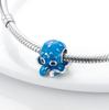 Original Copper Blue Octopus Tail Starfish Animal Seahorse Beads Charm Fit Bracelet Women Anniversary Gift Accessory Jewelry