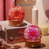Bohemian LED Night Light - USB Rechargeable Moroccan Glass Lamp