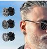 Gothic Norse Viking Runes Stud Earrings for Men Boys,Rock Punk Stainless Steel Valknut Wolf Head Compass Celtic Knot Earrings