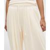 Lululemon Becalm High Rise Pleated Extra Wide Leg Pant Coconut Ivory