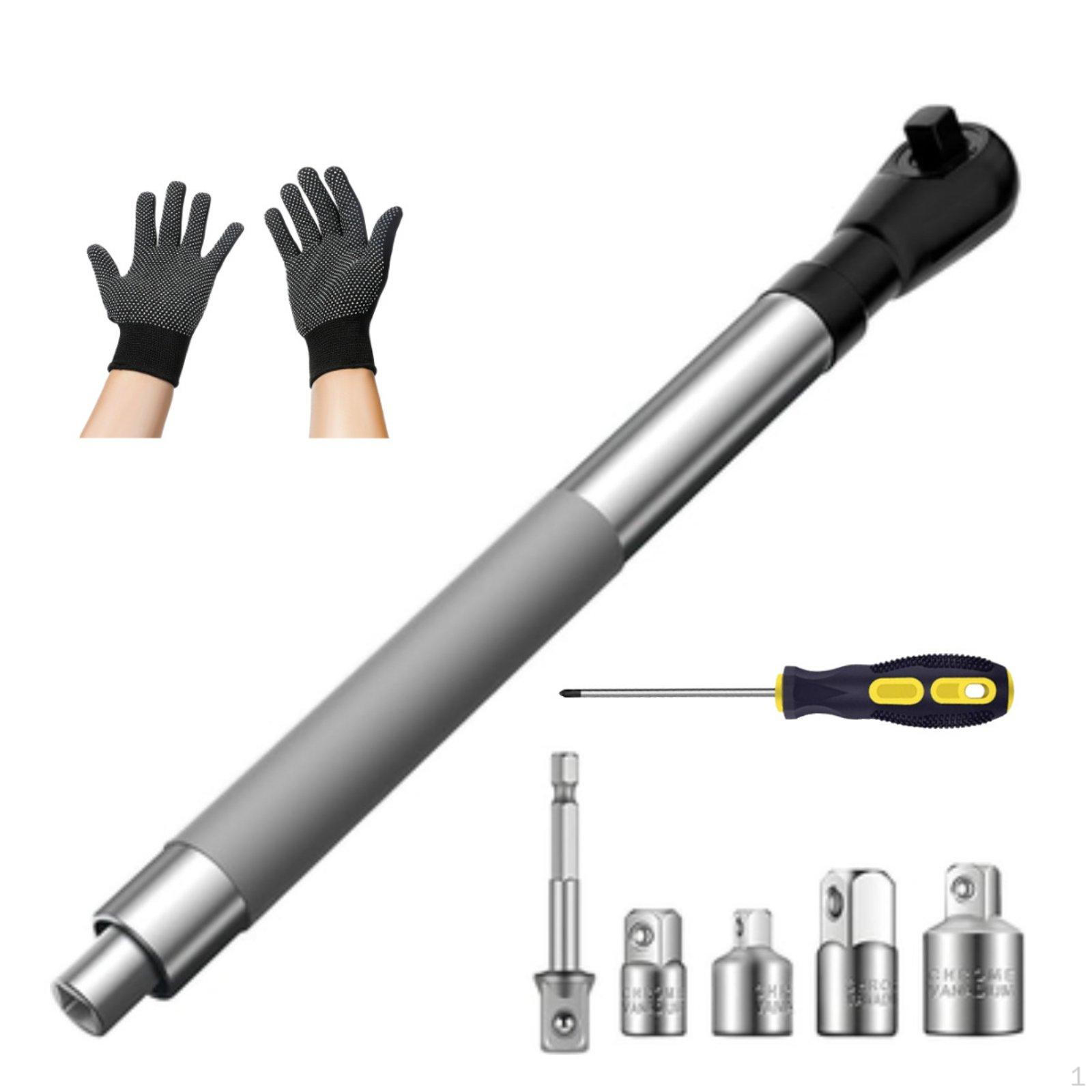 Adapter Ratchet Tight Spots Power Socket Impact Resistant