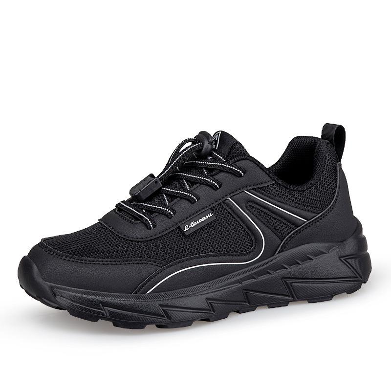 New mid-flying woven breathable mesh parents walking shoes sports shoes casual