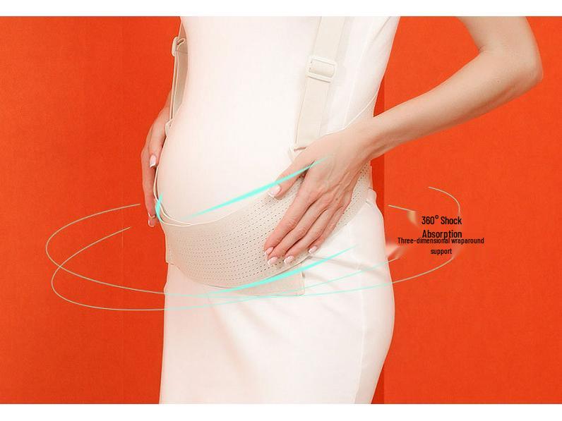 Adjustable Breathable Maternity Support Belt for Prenatal Pain, Back Support, and Fetal Safety.