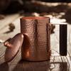 Vintage Copper Coffee Mug Handmade Moscow Mule Portable 450ml Tea Mug Drinkware for Hot and Cold Water Cup Kitchen Restaurant