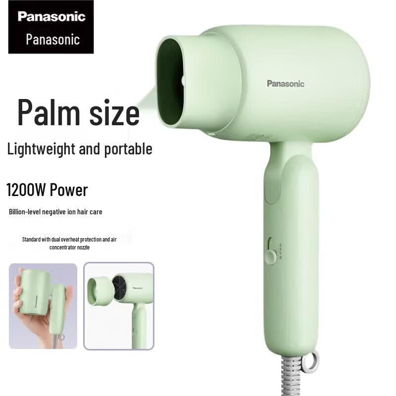 Panasonic High-Speed Negative Ion Foldable Hair Dryer CN plug (adapter included)