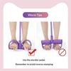 Pedal Resistance Band with Handle, 8 Tube Pedal Resistance Device for Home Workout, Foot-Based Pull Rope for Abdomen, Waist, Arm and Leg Training