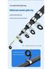 Wolf King Ultra-Hard Carbon Long-Distance Sea Fishing Rod Set