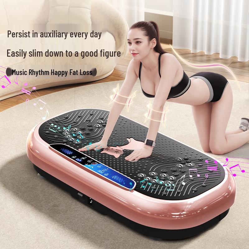 Home Fat-Burning Rhythm Machine: Full-Body Shaker for Belly Slimming & Waist Reduction Exercise