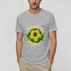 Brazil 2026 Soccer T Shirt Beach Hippie TShirts Couple Cotton Crewneck Oversized Clothes Short Sleeve Y2K Fun Tshirt